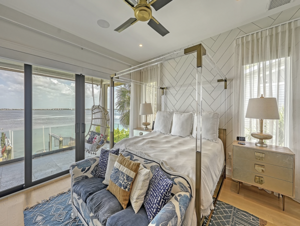 Bayfront Luxury Vacation Rental in Holmes Beach with Private Dock, Pool & Spa